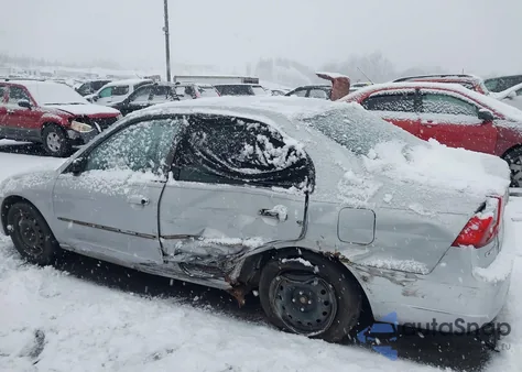 2002 Honda Civic Ex из США, поврежденный, VIN 2HGES26712H604494